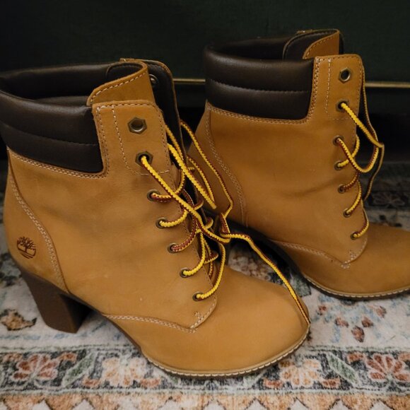 Timberland Tillston Leather Heeled Boot - Picture 4 of 8